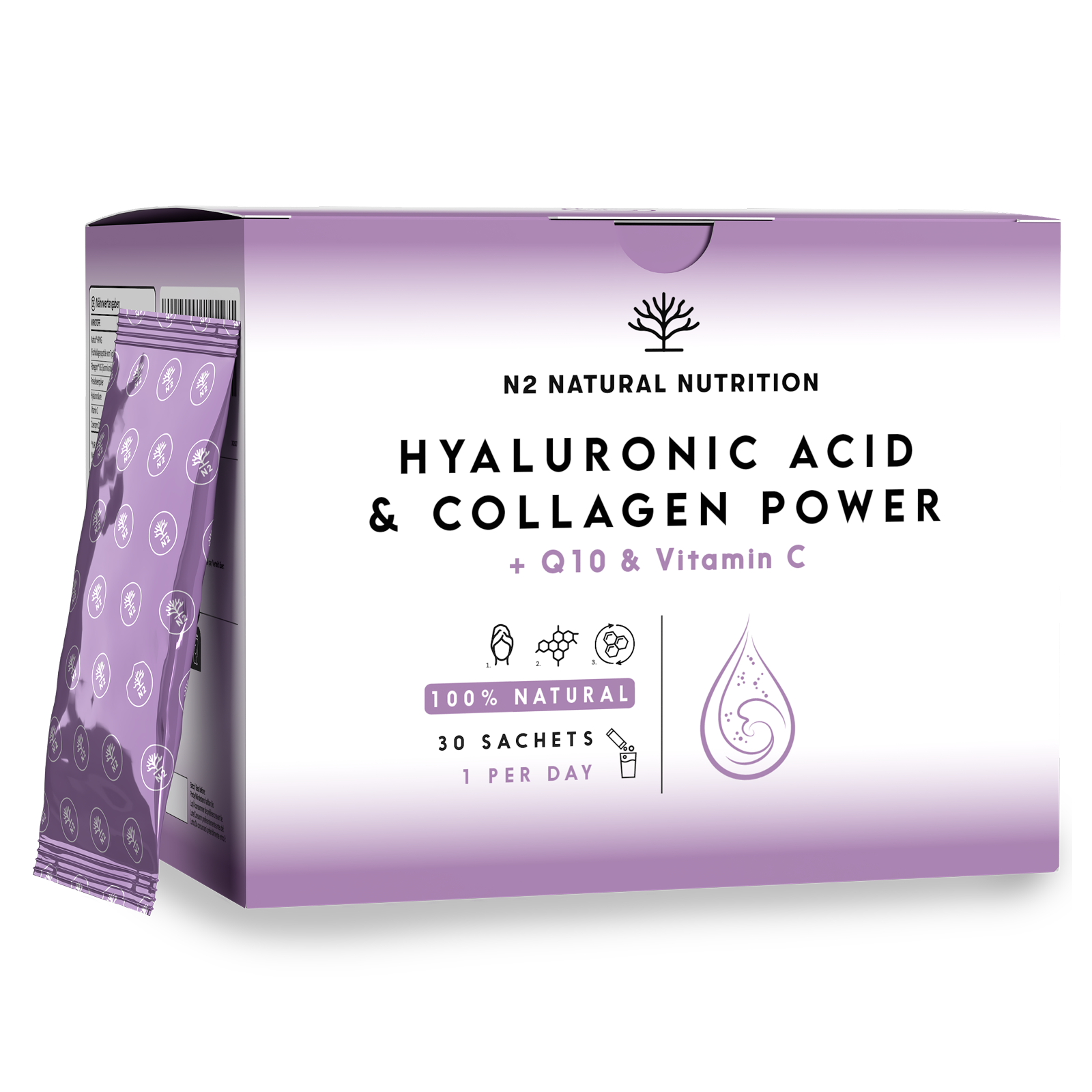 Acide Hyaluronique & Collagène en poudre