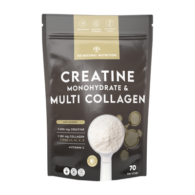 Créatine monohydrate et collagène
