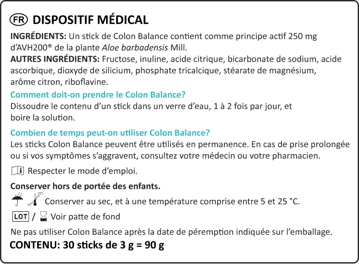 Colon Balance benefits