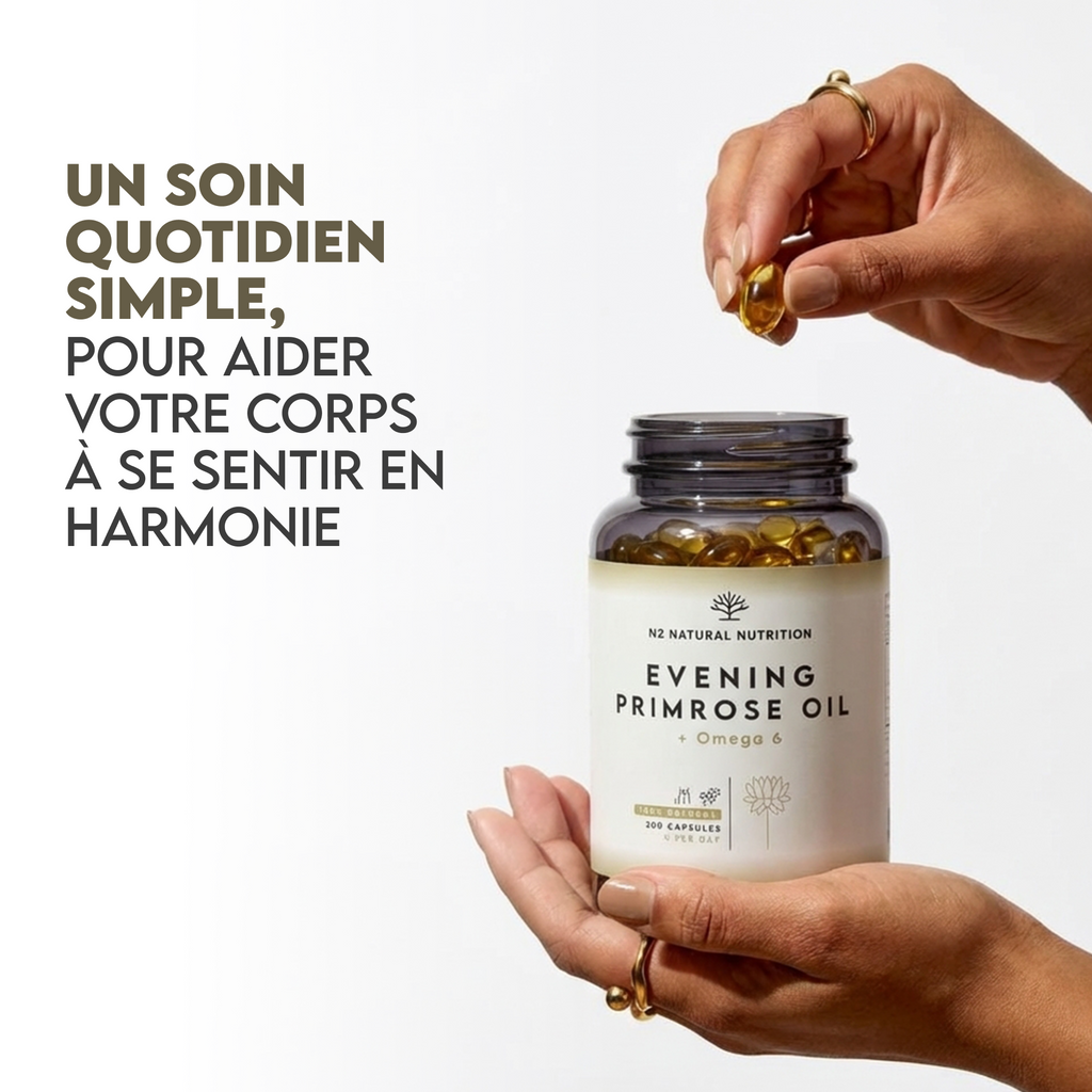 Huile d'onagre avec vitamine E