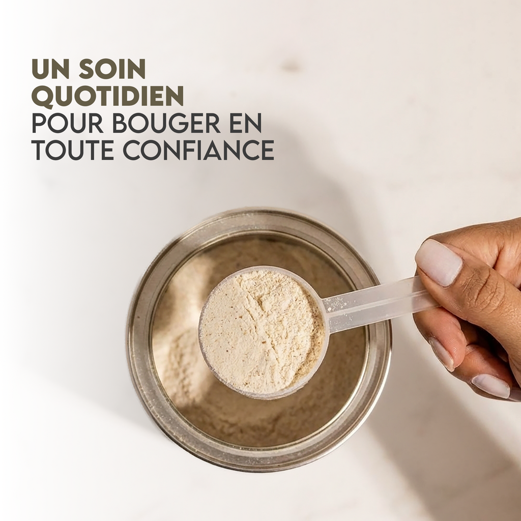 Collagène avec glucosamine