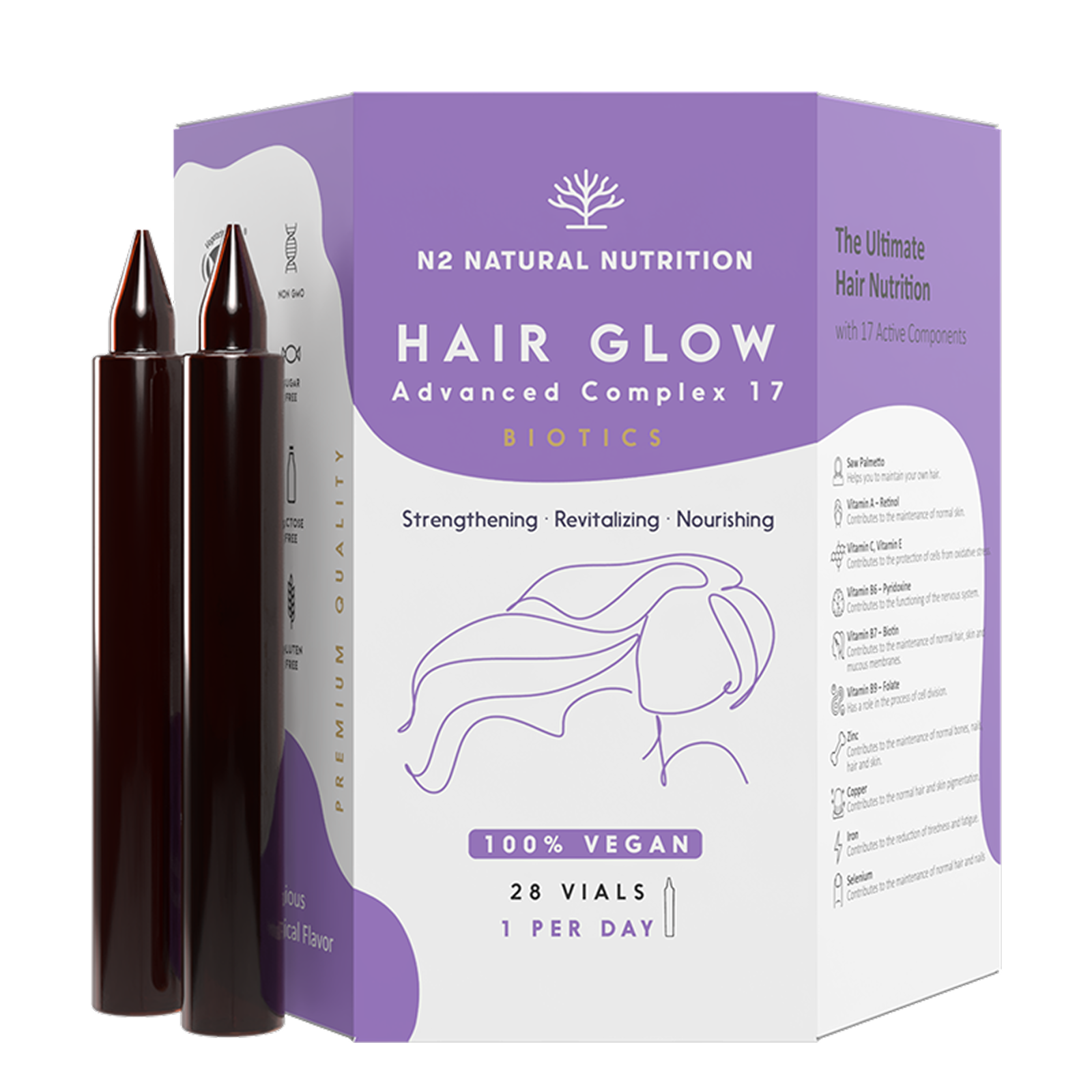 Hair Glow: complément alimentaire cheveux