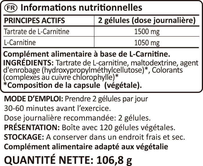 L-Carnitine 1500 benefits