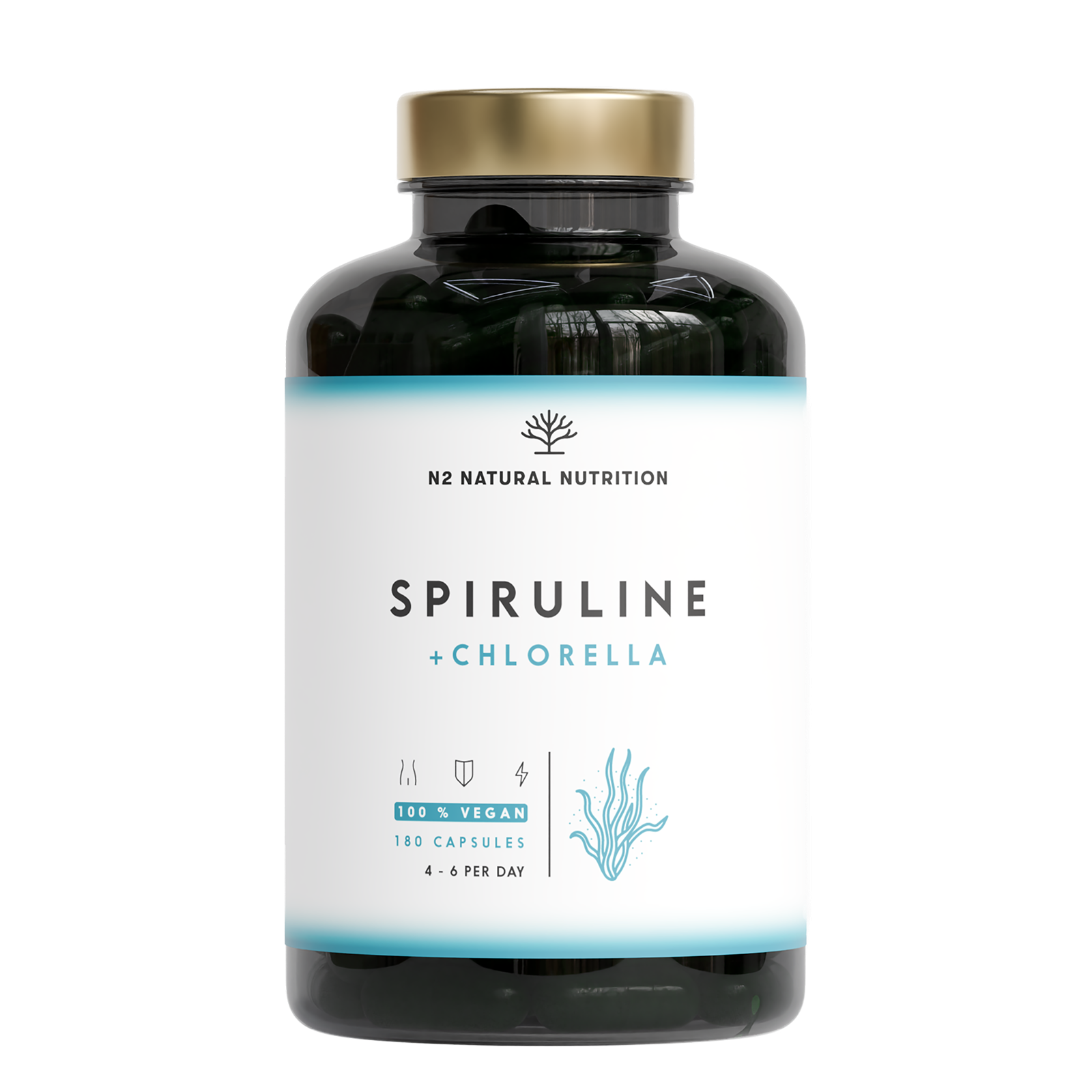 Spiruline avec chlorella