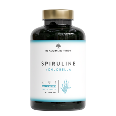 Spiruline avec chlorella