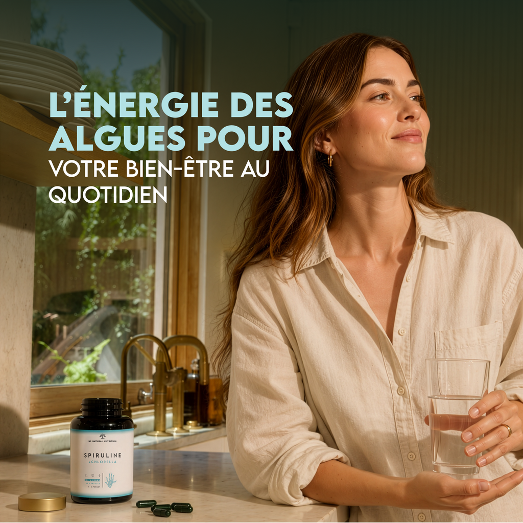 Spiruline avec chlorella