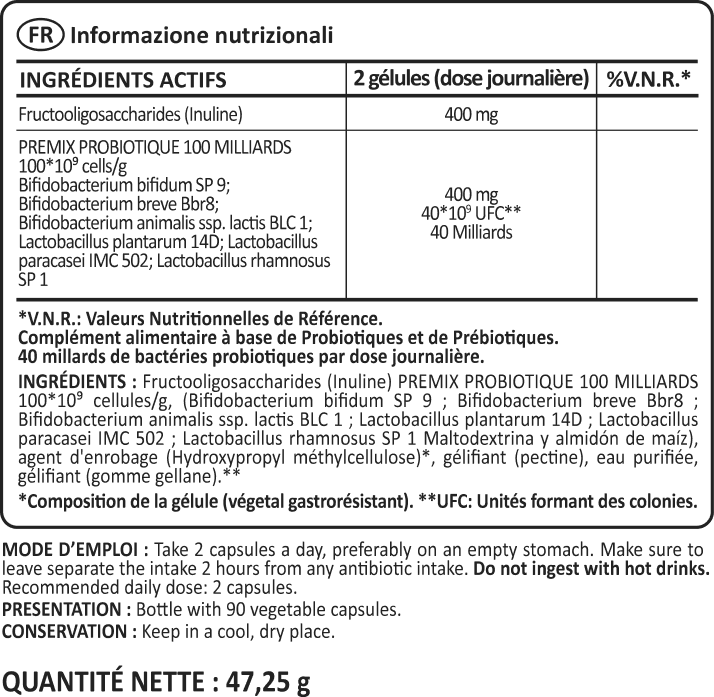 Symbiotics 90 benefits